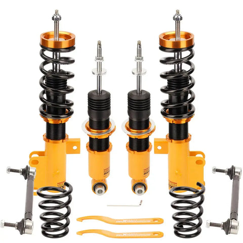 Compatible for Chevrolet Camaro 2010-2015 Adj. Damper Shock Absorbers Complete Coilovers MAXPEEDINGRODS UK