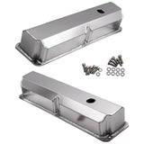 Compatible for Ford FE 1958- 1976, 332, 352, 390-428, Engines Tall Aluminum Valve Covers MAXPEEDINGRODS