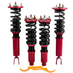 Compatible for Honda Accord 94-97 compatible for Acura 97-99 CB CD Adj Height Shocks Racing Coilovers MAXPEEDINGRODS