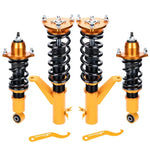 Compatible for Honda Civic EM2 2001-2005 Struts Racing Coilovers Kits MAXPEEDINGRODS