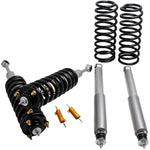 Compatible for Lexus GX470 2003-2009 4 Wheel Air Suspension to Coil Springs Struts Shocks Kit MAXPEEDINGRODS