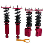 Compatible for Mazda Savanna RX7 FC3S 1.3L R2 GAS Coupe 1986-1991 Coilovers Suspension Kits MAXPEEDINGRODS