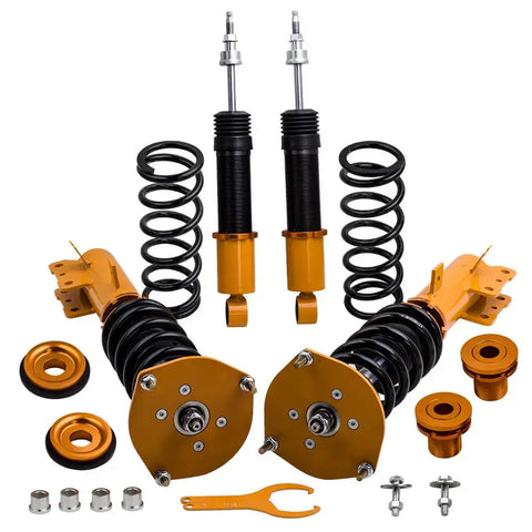 Compatible for Volvo S70 98-00 Adj. Damper Shock Absorbers Strut Coilovers Suspension Kits MAXPEEDINGRODS