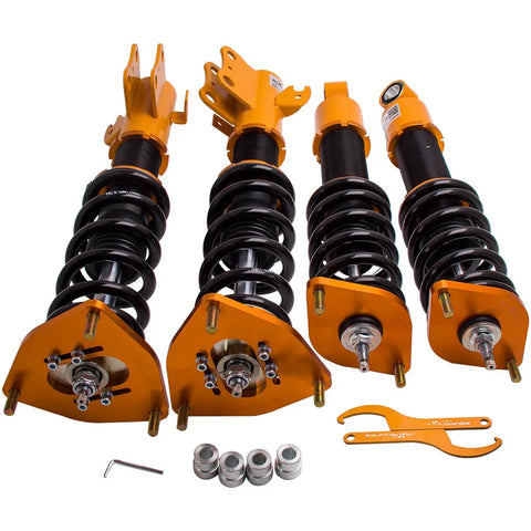 Complete Coilovers Kit compatible for Subaru Forester 2009-2013 Adjustable Damper Shocks MAXPEEDINGRODS