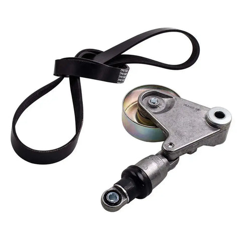 Drive Fan Belt Tensioner Assembly compatible for Nissan GU compatible for Patrol Series 1 2 3 + 4 ZD30 MAXPEEDINGRODS UK