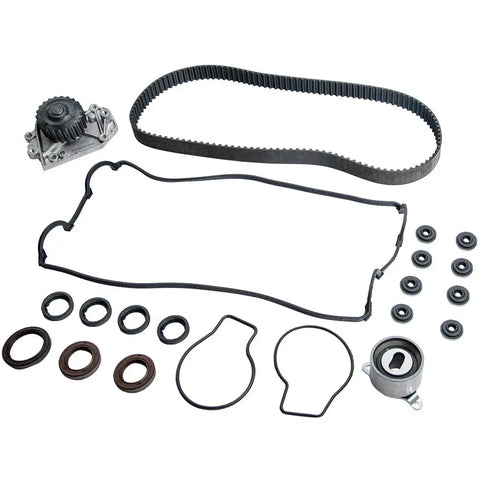 Engine Timing Belt Water Pump Kit compatible for Acura Integra GSR Type-R B18C1 B18C5 MAXPEEDINGRODS