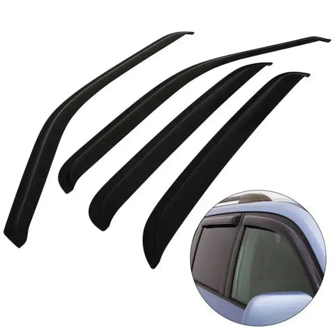 Window Visor Vent Rain Shades Guards Deflectors For 00-06 Yukon/Tahoe/Escalade ECCPP