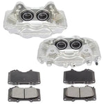 Front Brake Calipers And Ceramic Pads For Toyota 4Runner Tacoma 2005 2006-2009 ECCPP