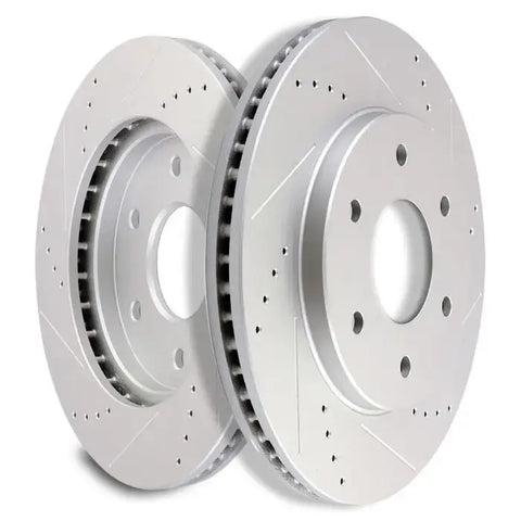 Front Brake Discs Rotors For Infiniti QX56 2005 Nissan Armada 2004 Nissan Titan ECCPP