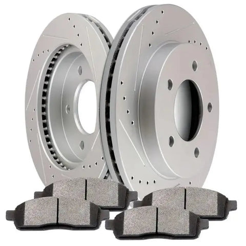 Front Brake Pads And Rotors For Ford F-150 XLT XL STX Lariat FX4 Flotillera ECCPP