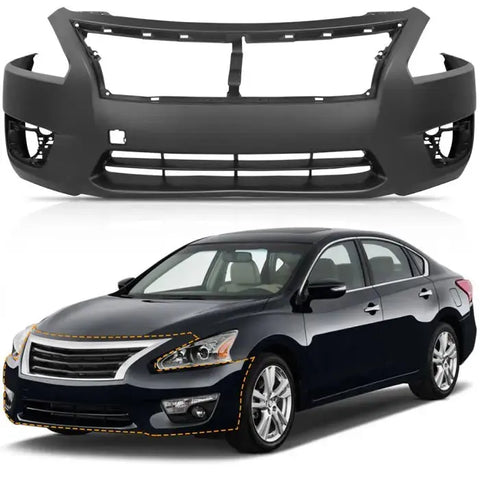 Front Bumper Cover Fascia for 2013 2014 2015 Nissan Altima NI1000285 ECCPP