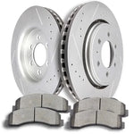 Front Ceramic Brake Pads And Rotors For 10-18 Ford Expedition Lincoln Navigator ECCPP