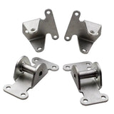 Front Engine Motor Mount  Frame Mount Set for Small Block SBC compatible for Chevy MAXPEEDINGRODS