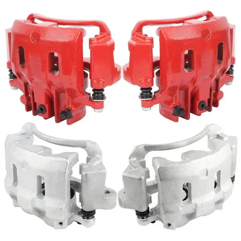 Front and Rear Brake Calipers Pairs For Ford F-250 F-350 Super Duty 2000-2004 ECCPP