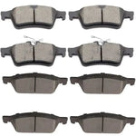 Front and Rear Brake Ceramic Pads For Ford Focus 2013 - 2014 - ST Anti Noise ECCPP