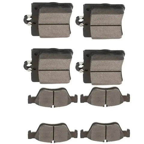 Front and Rear Brake Ceramic Pads For Mercedes-Benz C230 1999 - 2000 Anti Noise ECCPP