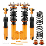 Front and Rear Coilover Kits compatible for Nissan sentra coilovers 2007-2012 24 Ways Adjustable Damper MAXPEEDINGRODS