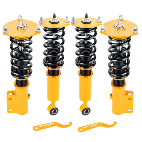 Full Coilover Shock Kits compatible for Mitsubishi 3000GT compatible for Dodge Stealth 1991–1996 4WD (AWD) MAXPEEDINGRODS