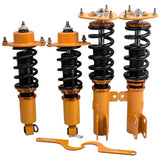 Full Coilovers Kits compatible for Toyota Corolla 09-17 E140 E170 Adj. Height Shocks Struts MAXPEEDINGRODS