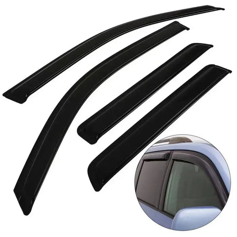 Window Visor Vent Shades Guards Deflectors For 02-09 Chevy Trailblazer/GMC Envoy ECCPP