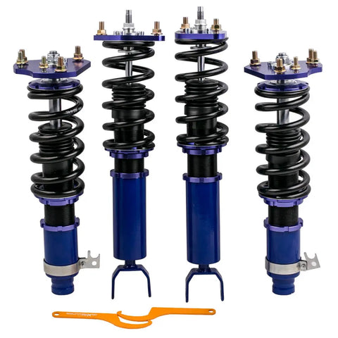 Height Adjustable Coilovers Compatible For HONDA PRELUDE BB1/BB2 1992-1996 Lowering Shocks Struts MAXPEEDINGRODS