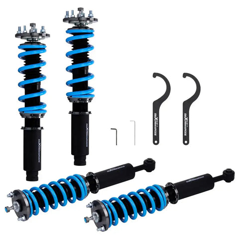 Height and damper adjustable spring shock absorber coilover set Compatible For Honda Accord 2003-2007 MAXPEEDINGRODS