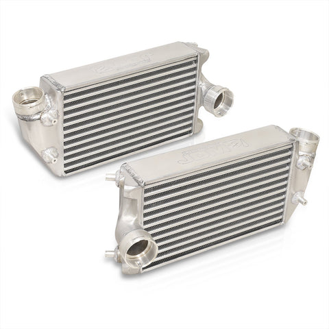 Porsche 911 996 997 2001-2009 Twin Turbo Bolt-On Side Mount Aluminum Intercooler (Left & Right)