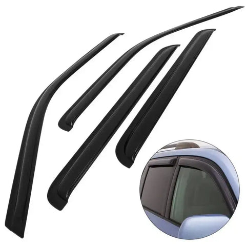 Window Visor Vent Rain Shades Deflectors For 92-00 Chevy/GMC C/K 1500 Crew Cab ECCPP