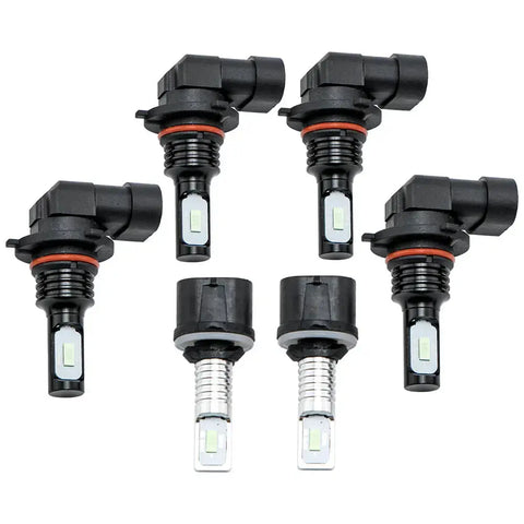 6x 9005 9006 LED Headlight Hi/Lo880 Fog Light compatible for Chevy Tahoe 2001-2006 MaxpeedingRods