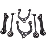 Compatible for Chrysler 300 Control Arm Kit Uppers w/ Lower Forward and Rearward 6 Piece MAXPEEDINGRODS