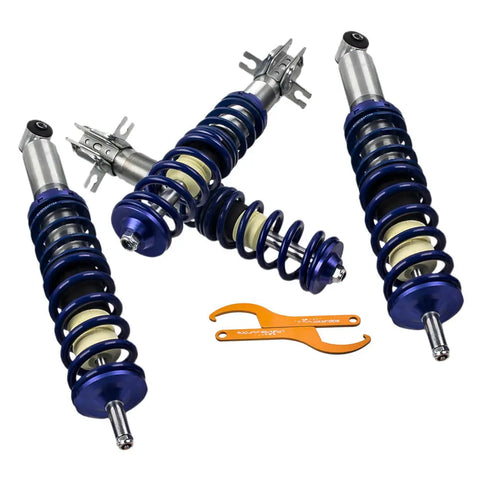 Lowering Suspenion Kit compatible for VW Golf Rabbit MK1 Pickup MK1 Coilovers Springs MAXPEEDINGRODS