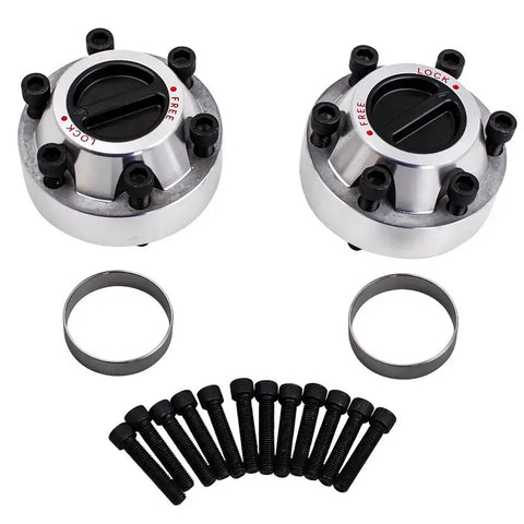 Manual Locking Free Wheeling Hubs compatible for Nissan GU GQ compatible for Patrol MAXPEEDINGRODS