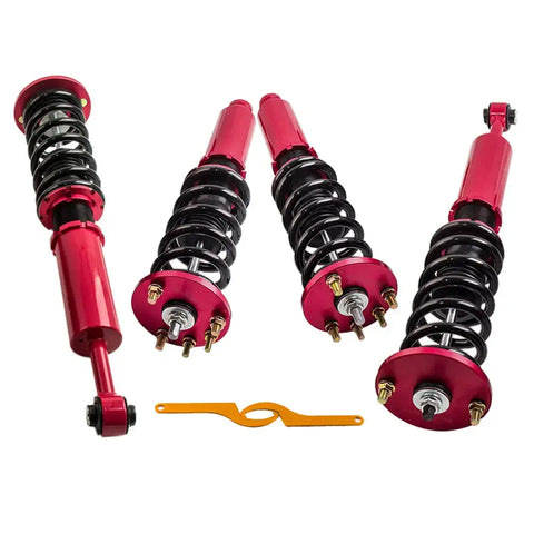 Maxpeedingrods Suspension Kits Adjustable Height Coil Strut Coilovers compatible for Honda Accord 2003-2007 MAXPEEDINGRODS