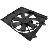 Radiator Cooling Fan Assembly compatible for Honda Civic LX-P 2.0L 190155BAA01 190195BAA01 MAXPEEDINGRODS