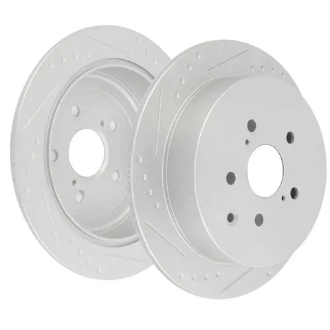 Rear Brake Discs Rotors For Lexus RX350 2010 - 2015 - All Solid and Slotted ECCPP