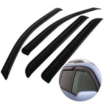 Window Visor Vent Shades Guards Deflectors For 14-20 Silverado/Sierra Crew Cab ECCPP