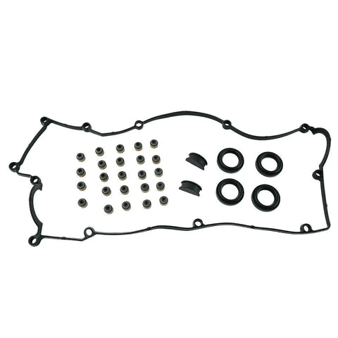 Valve Cover Gasket Set w/Stem Seals For HYUNDAI ACCENT KIA RIO RIO5 1.6L G4ED AUCERAMICPARTS