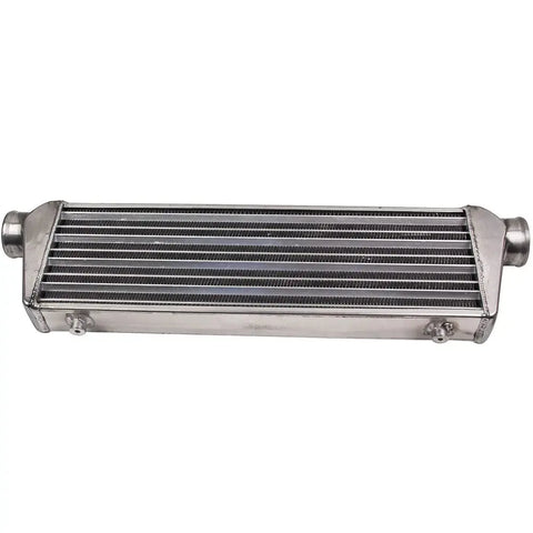 Universal Turbo Front Mount Aluminum Intercooler 27 X 7 X2.5 Tube and Fin MAXPEEDINGRODS1