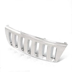 Vertical Chrome Vip Hummer Style Front Grille For 1999-2004 Jeep Grand Cherokee AJP DIST