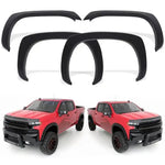 Wheel Fender Flares For Chevy Silverado Suburban Avalanche Gmc Sierra Yukon Xl ECCPP