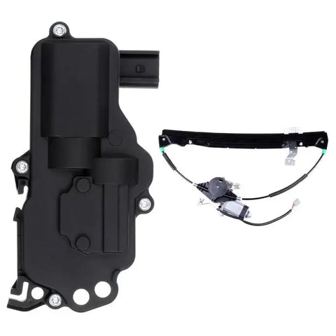 Window Regulator & Door Lock Actuator Rear Left For 2002-2010 Ford Explorer ECCPP