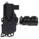 Window Switch & Door Lock Actuator Front Left Side For 02 03 Ford Explorer ECCPP