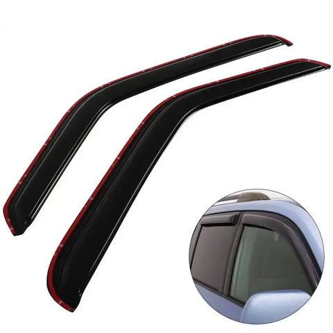 Window Visor Vent Rain Shades Guard Deflectors For 93-11 Ford Ranger Regular Cab ECCPP