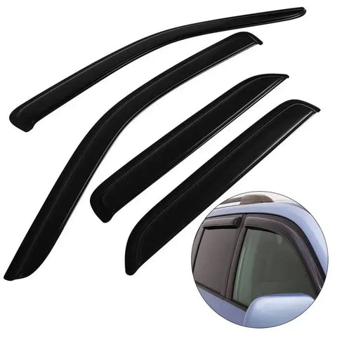 Window Visor Vent Rain Shades Guards Deflectors For 2004-2012 Ford Escape ECCPP