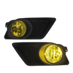 Yellow Bumper Driving Fog Lights Pair Left +Right For 2011-2014 Dodge Charger Ld AJP DIST