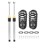 Hummer H2 2003-2009 2 PCS Rear Air to Coil Spring Conversion Kit with Shocks  lowering kit