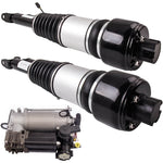 Front Air Suspension and Compressor Pump compatible for Mercedes Clase E W211 S211 CLS C219 MAXPEEDINGRODS