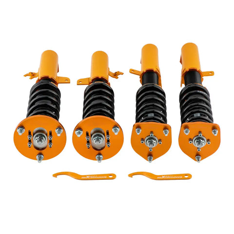 Coilover Kits compatible for Toyota Avalon 95-03 24 Ways Adj. Damper Shock Absorbers Grey MAXPEEDINGRODS