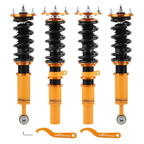 Maxpeedingrods Coilovers 24 Way Damper Shocks compatible for BMW 5 Series AWD XI E60 03-10 MAXPEEDINGRODS