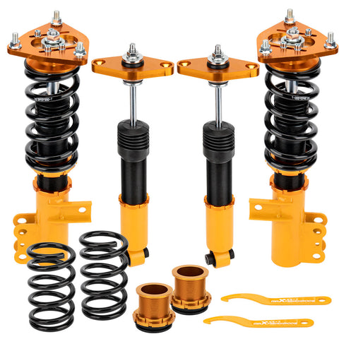 Coilovers Kit compatible for Hyundai Genesis Coupe 2-Door 11-16 ShockStruts Adj. Height MAXPEEDINGRODS